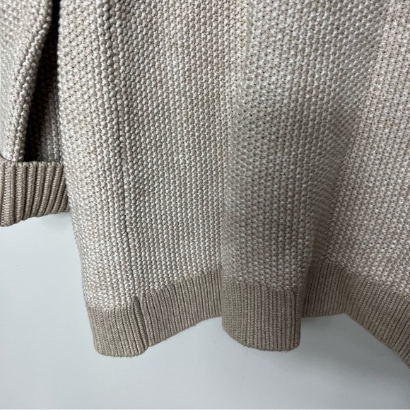 comptoir des cotonniers Cotton Open Long Cardigan Sweater Natural *X - Picture 7 of 7